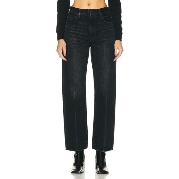 MOUSSY VINTAGE Murrieta Wide Straight Leg black 26” - Picture 1 of 8